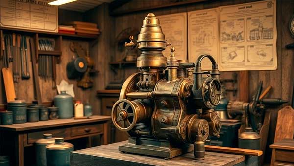 Первый бензиновый двигатель: история и развитие